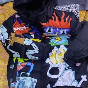 Nickelodeon members only puffer jacket